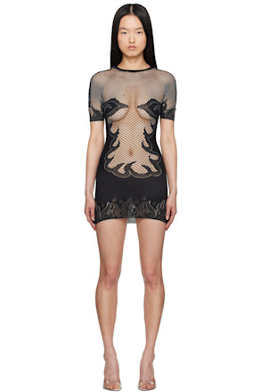 Black Pin Up Minidress