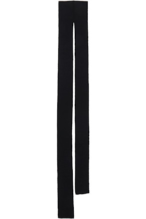 Black Skinny Double Scarf