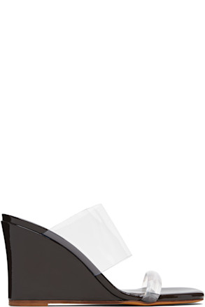 SSENSE Exclusive Brown Olympia Wedge Heeled Sandals