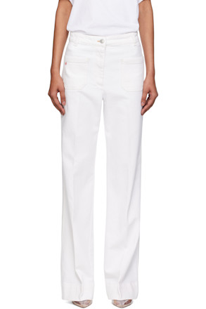 White Alina High Waisted Jeans