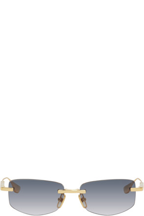 Gold & Black TRYSIM.75 Sunglasses