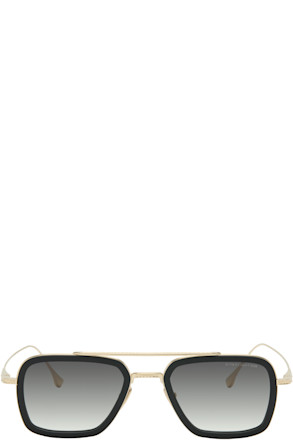 Black & Gold FLIGHT.006 Sunglasses