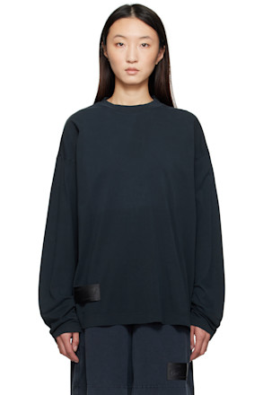 Black Full Long Sleeve T-shirt
