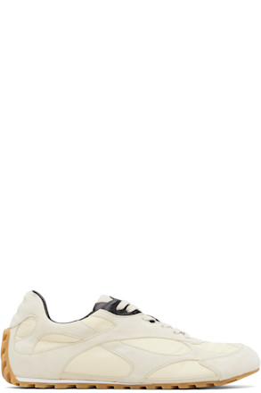 Beige Orbit Flash Sneakers