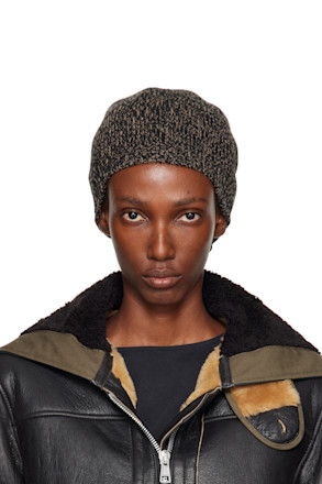 Black & Brown Classic Beanie