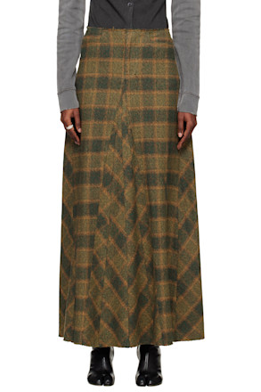 Green Rebel Maxi Skirt