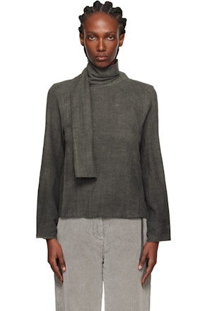 Gray Virtuous Blouse