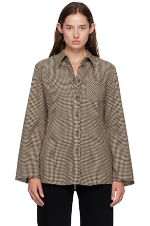Brown Daisy Shirt