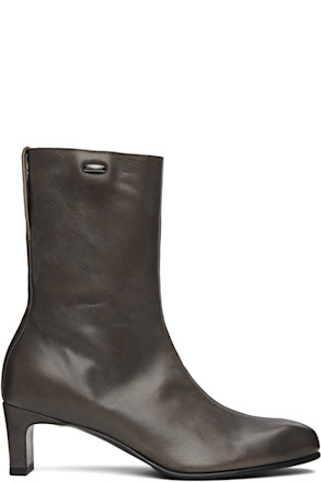 Brown Karasu Heel Boots