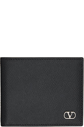 Black VLogo Signature Wallet