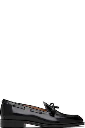 Black Bowshire Loafers