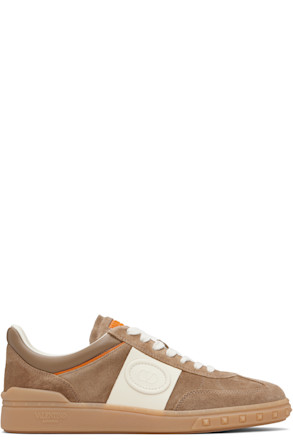 Taupe Upvillage Low Top Sneakers