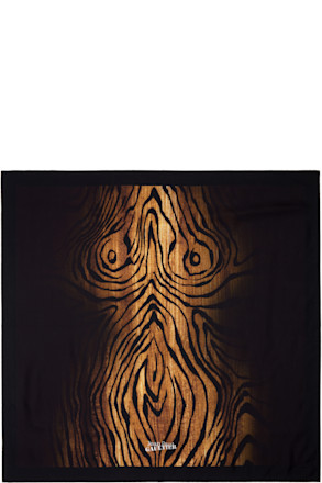 Brown & Black 'The Wood' Scarf