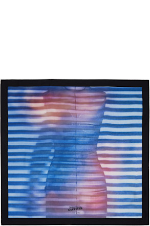 Blue & Pink 'The Air' Scarf