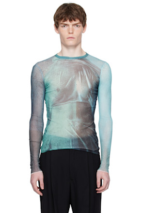 Blue 'The Water' Top