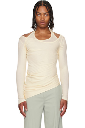 Off-White 'Gaultier' Piercing Detail Top
