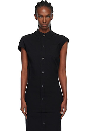 Black 'Like Torso Like Shirt' Shirt