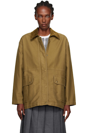 Khaki Mole Skin Hunting Cotton Jacket