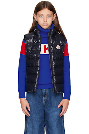 Big Kids Navy Ghany Down Vest