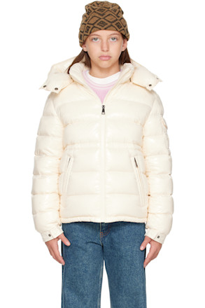Big Kids Off-White Maire Hooded Down Jacket