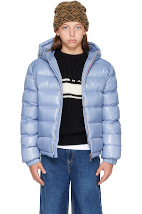 Big Kids Blue New Aubert Hooded Down Jacket