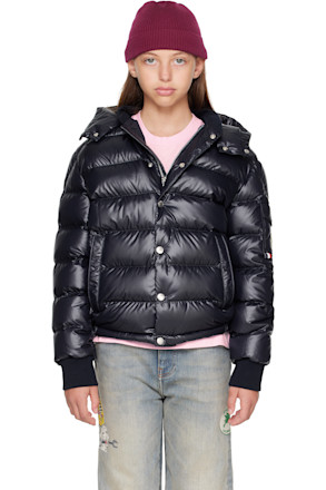 Big Kids Navy Manaem Down Jacket