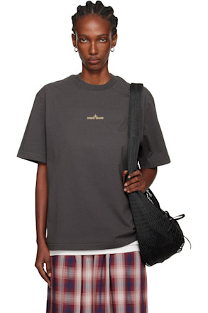Gray 2100037 Combed Organic Cotton Jersey T-shirt