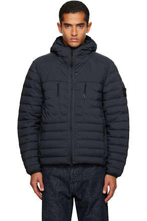 Navy 4100020 Seamless Tunnel Nylon Down-TC Jacket