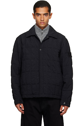 Black 4100099 Nylon Smerigliato Jacket