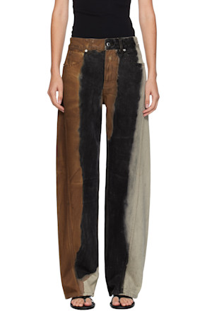Multicolor Bend Jeans