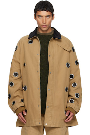 Beige Barbour Jacket