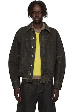 Gray 'El Jacket Redux' Denim Jacket