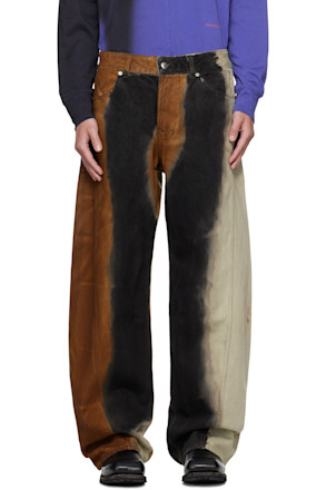 Multicolor Bend Jeans