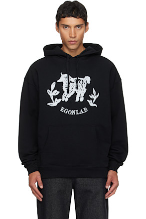 Black Moutono Hoodie