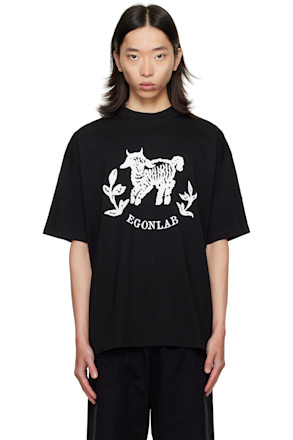 Black Moutono T-shirt