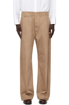 Beige Lot. 202 Engineer Trousers