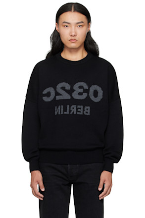 Black "Selfie" Sweater