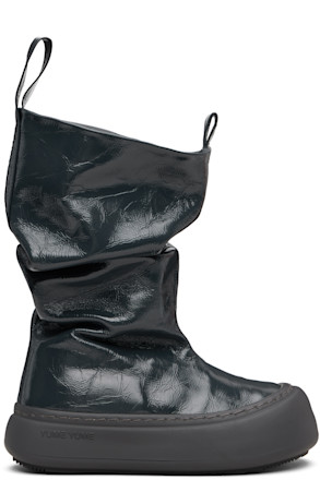 Gray Fisherman Low Boots