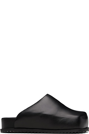 Black Truck Slide Loafers