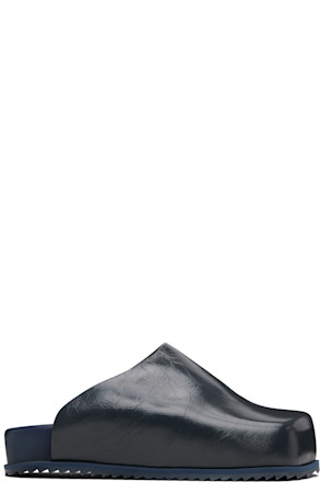 Gray Truck Slide Loafers