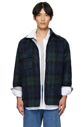 Navy & Green N°80 Woodhacker Shirt Jacket