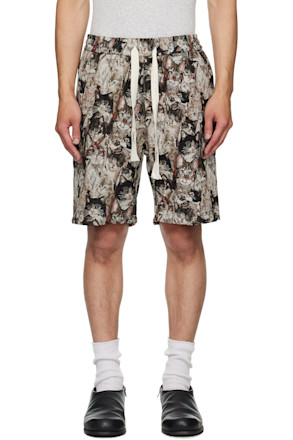 Multicolor N°08 Catshorts Gobelin Shorts