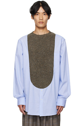 SSENSE Exclusive N°80 Frontinsertpullover Shirt