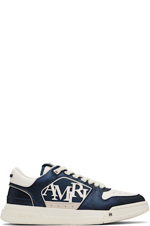 Navy & White Classic Low Sneakers