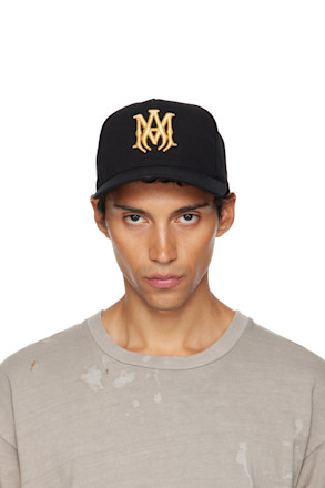 Black Full Canvas MA Cap