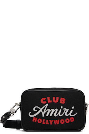 Black 'Club AMIRI' Camera Bag