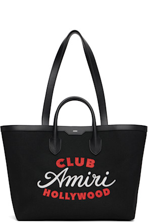 Black 'Club Amiri' Tote