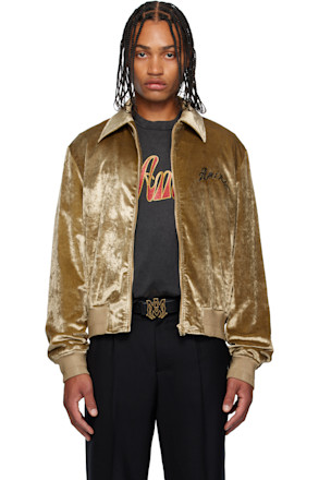 Gold Dragon Velvet Jacket