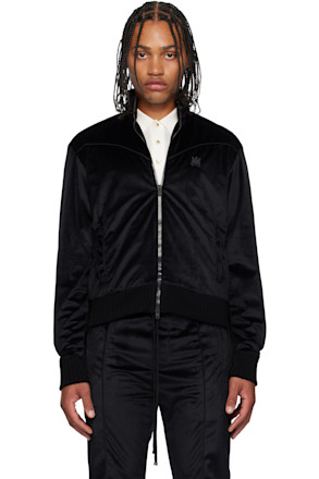 Black Velvet Track Jacket