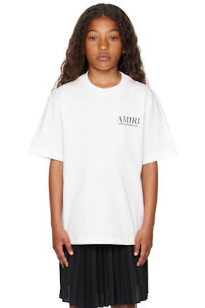 Kids Off-White Bones Stacked T-shirt